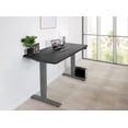 thumbnail image 1 of EFFYDESK Home Electric Height Adjustable Home Office Computer Standing Desk - (47"×29") Oak Black on Gray Frame, 1 of 1