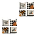 thumbnail image 4 of maskred Ensemble de 4 Pcs Entretien Sans Effort avec Housse de Coussin Décorative Facile d'Entretien Vacances Halloween-1 2Ensemble, 4 of 6