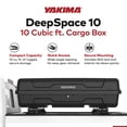 thumbnail image 3 of Yakima DeepSpace 10 Rooftop Cargo Box, Hard Shell Vehicle Roof Storage Carrier, 3 of 11