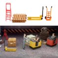 thumbnail image 4 of 1/64 Scale Car Repair Shop Miniature Oceans Layout Diorama Model Toy Car Red, 4 of 9
