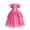 Peach dress, variant on Princess Peach Costume for Girls Dress up Outfit with Crown Gloves Earring Wand 3-12 Years