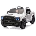 thumbnail image 2 of AKDSteel 24v Ride On Truck For Big Kids, 2 Seater Kids Ride On Truck Car With Remote Control, Led Lights, Bluetooth, Spacious Truck Bed, 3 Speed Options, And Suspension System, 2 of 8