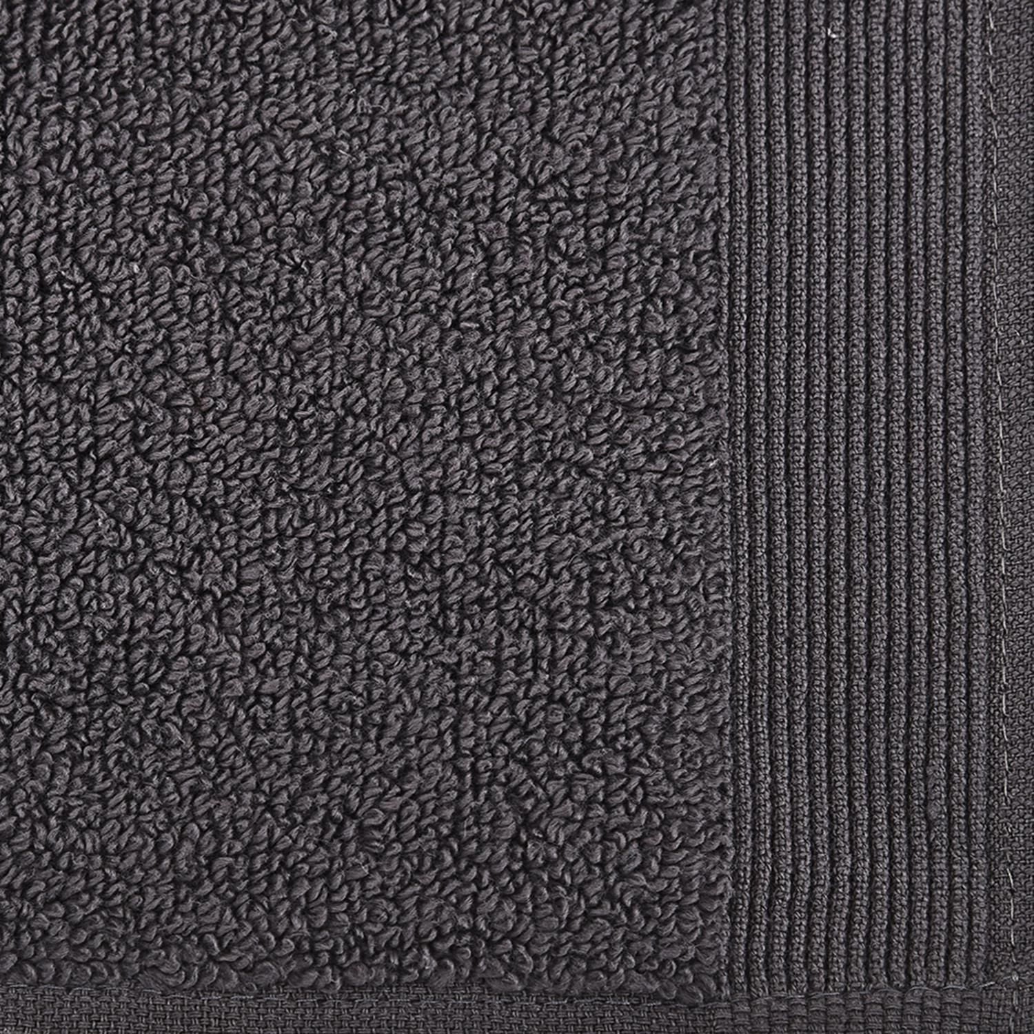 Ensemble de serviettes pour le visage en coton 6 pièces 600 GSM zéro torsion Camelot