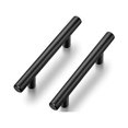 thumbnail image 1 of Ravinte 30 Pack | 5 Inch Cabinet Pulls Matte Black Stainless Steel Kitchen Drawer Pulls Cabinet Handles 5 InchLength, 3 Inch Hole Center, 1 of 5