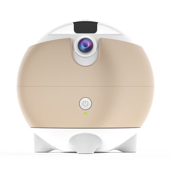 Smart Dual-Axis AI Gesture Tracking Gimbal in Luxurious Gold Finish