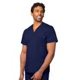 thumbnail image 1 of Adar Universal Unisex Scrubs - V Neck Tunic Scrub Top, 1 of 8