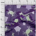 thumbnail image 2 of oneOone Rayon Violet Fabric Sea Sewing Material Print Fabric By The Yard 56 Inch Wide, 2 of 4