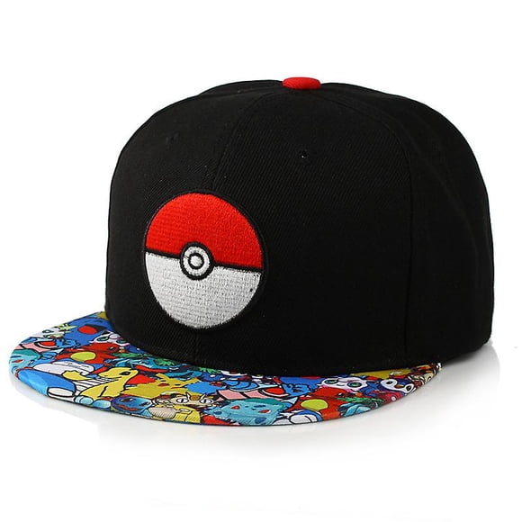 anime Pokemon Baseball Cap Cartoon Pikachu Hat Adjustable Pokemon Cosplay Hip Hop Cap Girls Boys