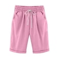 thumbnail image 1 of Workout Shorts Women Women Drawstring Shorts Women's Shorts Athletic Pack Women Shorts Athletic Womens Shorts Pajamas Set Ripped Shorts Women Short Pants for Women Women Workout Shorts Women Casual, 1 of 4