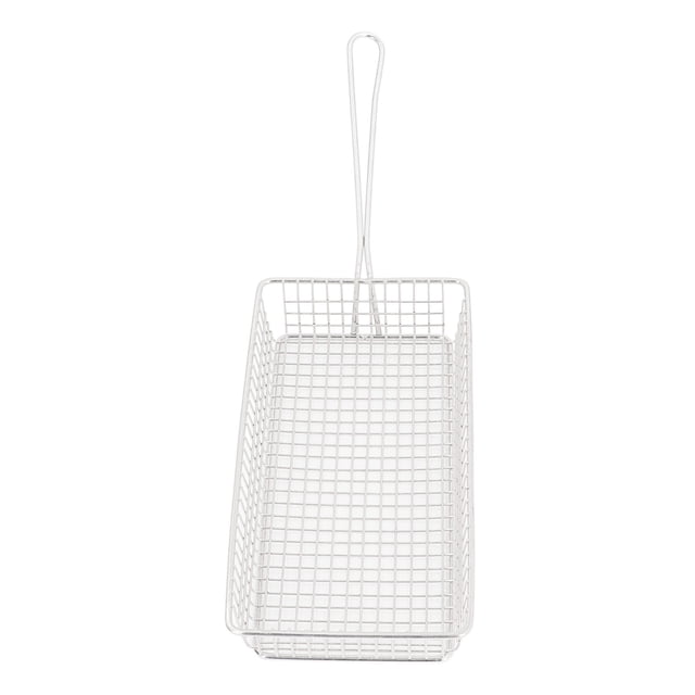 Stainless Steel Deep Fryer Basket, Multifunctional High Temperature Resistant Frying Basket for Frying Chips Chicken Fish Fries