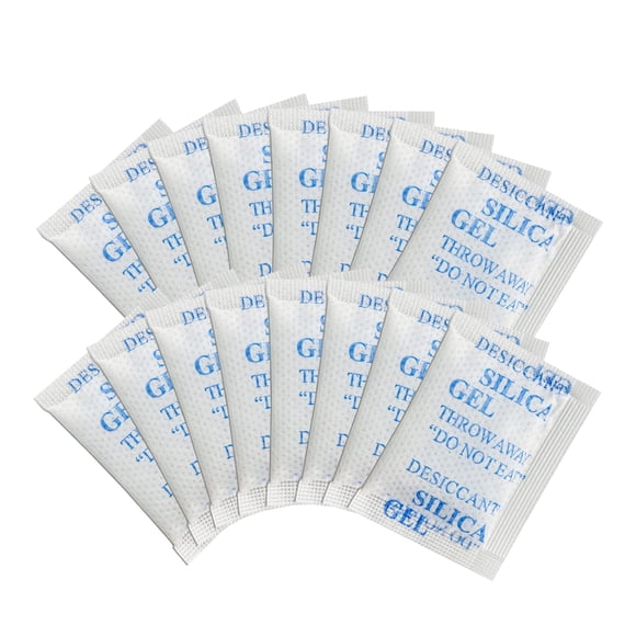 2g Silica Gel Desiccant Packets (100 Packs), Humidity Moisture Absorbers