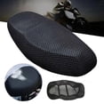 thumbnail image 4 of Breathable Motorcycle Seat Cover w/ NonSlip Cushion & Pad Mesh MEW 3D J0I5, 4 of 8