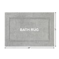 thumbnail image 3 of Better Homes & Gardens Cotton Reversible Bath Rug, Soft Silver, 17" x 24", 3 of 4