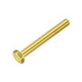 thumbnail image 1 of Unique Bargains Brass Hex Bolts, 1/4-20x2' 1 Pack Fully Thread Grade 4.8 Machine Screws, 1 of 4
