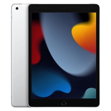 iPad Apple 9 (9e Gén.) 64 Go Wi-Fi 10,2 Po Argent 2021 (Remis à Neuf)