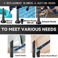 thumbnail image 4 of Danhjin Dust Collector Car Vacuum Cleaner Wireless Charger Home Holding Portable High Power Suction Car Vacuum Cleaner, 4 of 9