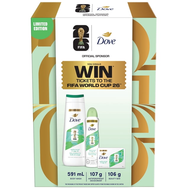 Dove Gift Pack FIFA World Cup 26™ Limited Edition Golden Ticket