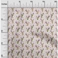 thumbnail image 2 of oneOone Rayon Light Beige Fabric Cactus Sewing Material Print Fabric By The Yard 56 Inch Wide, 2 of 5