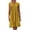 24-yellow summer dresses for women, variant on UPPADA Midi Dress for Women Cotton Linen Comfy Shirt Dress Casual Crewneck Short Sleeve Sundress Summer Loose Fit Boho Dress,Cute Dress Black,S