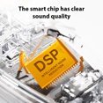 thumbnail image 3 of 2.4G Saxophone Wireless Microphone Receiver Set Noise Reduction Outdoor Professional Stage Performances Intelligent Noise Reduction Pickup Microphone Plug and Play Portable Handheld Mic for Sax Cello, 3 of 8