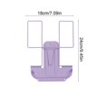 thumbnail image 4 of Uscallm Portable Book Stand for Reading Foldable Metal Music Score Stand Adjustable Desktop Book Holder for Cookbooks Tablets Sheet Music, 4 of 7