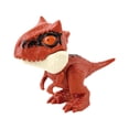 thumbnail image 4 of Biting Finger Dinosaur Toy Animal Hand Puppet for Easter Basket Stuffers Brown Torosaurus, 4 of 8