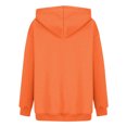 thumbnail image 4 of Plebaso Sweat à Capuche Imprimé Cœur pour Femmes, Manches Longues, Pull Ample avec Poches, 4 of 5