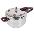 thumbnail image 1 of Autocuiseur en Acier Inoxydable, Garde de Sécurité Multifonction en Acier Inoxydable 80 kPa pour Cuisinière, Cuisson Rapide, avec Poignée Ergonomique Autocuiseur pour Cuisinière pour Usage Domestique, 1 of 7