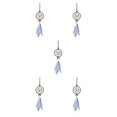 thumbnail image 2 of maskred Feather Pendants Wind Chimes For Positive Energy Lucky Meaning Durable And Practical Beautiful Blended Dream Catchers MS9191 5Set, 2 of 6