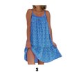 thumbnail image 5 of mmirethe Multifunctional And Stylish Maxi Dress For Women Vintage Boho Robe Comfortable Multifunction And Stylish Off Shoulder blue S, 5 of 5