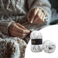 thumbnail image 4 of Colorful Hand Knitting 50g Knitting Crochet Milk Soft Baby Cotton Wool Yarn, 4 of 5
