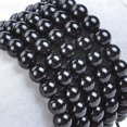 thumbnail image 4 of Natural Healing Power Gemstone Crystal Beads Unisex Adjustable Macrame Bracelets 8mm,Onyx, 4 of 4