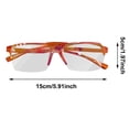 thumbnail image 2 of Lunettes de Lecture Relevables avec Design à Pince Filtrant la Lumière Bleue pour l'Aide à la Lecture et les Yeux, 2 of 6