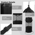 thumbnail image 2 of Sac à Ordures en Filet pour Bateau : Contenant à Ordures Réutilisable pour Bateaux, Kayak, Sac de Rangement pour Déchets, 2 of 6