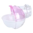 thumbnail image 3 of Lovely Hamster Running Exercise Wheel Toy, Clear Plastic, Easy To Clean, Odor , Litter Scatter Cover Ideal For Small Pets, 3 of 8