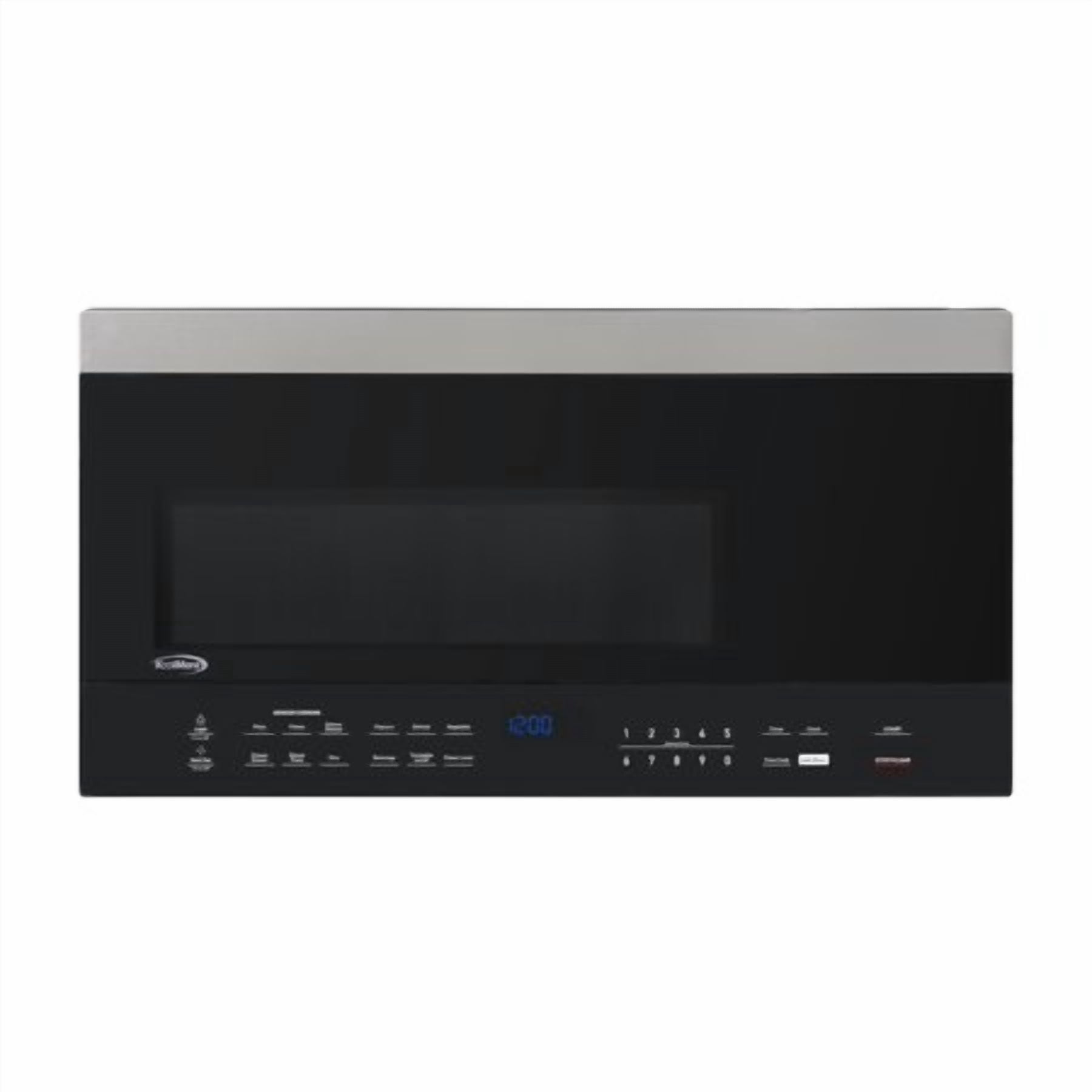Koolmore Km-Motsc-16Bss 30 Cu.Ft. Over The Range Microwave Oven With Sensor Cooking 1 000 Watts And 300 Cfm In Stainless-Steel And Black Ul Listed 1.6 Cu. Ft