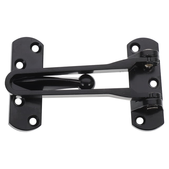 Miangastore Simple Style Zinc Alloy Swing Bar Door Lock 1Set 4.1X2.5X0.9In