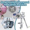 thumbnail image 2 of Manual Feed Pellet Machine Feed Extrusion Processing Tool Household Small For Feeding Pets Small Suitable Fish And Birds mold,pellet feed,wood maker alimentos mill maker,peletizadora maker,man, 2 of 8
