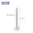 thumbnail image 2 of Uxcell Vis à Tête Ronde Plate M3x30mm, Lot de 100 Vis à Tête Crantée en Acier Inoxydable 304 pour Machine à Entraînement par Tête Crantée, 2 of 7