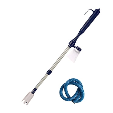 Amdohai Nettoyeur Électrique de Gravier d'Aquarium Changeur d'Eau pour Aquarium Aspirateur Changeur d'Eau Filtre à Eau