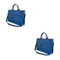 thumbnail image 4 of Youkk Sac de Collège Sac de Voyage Restez Organisé et à la Mode en Déplacement Sangle Réglable Bleu Marine 2ensemble, 4 of 6