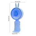 thumbnail image 3 of Mini Handheld Fan,USB Rechargeable Portable Fan,Student Personal Cooling Fan,Outdoor Quiet Desk Fan,Adjustable Wind Speed Fan,Lightweight Travel Fan,Summer Cooling Gadget,Compact Mini Fan, 3 of 6