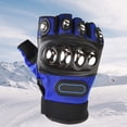 thumbnail image 4 of Birdeem Motorcycle Gloves with Touchscreen,Protective Riding Gloves with Alloy Guards and Breathable Mesh,for Street Bike and Commuting, 4 of 7