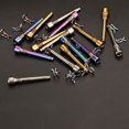 thumbnail image 3 of Bike Titanium Alloy Disc Brake Caliper Bolts With Spring Clip For Shimano Xtr, 3 of 9