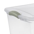 thumbnail image 3 of Sterilite Boîte Snap 62L - Vert, 3 of 6