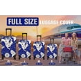 thumbnail image 3 of Luggage Cover Protector Travel Suitcase Covers Protective Skin for Carry On Baggage Fit 18-20 Inch Luggage, 3 of 5