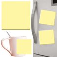 thumbnail image 2 of Clearance Sale Sticky Notes 3x3 Inches, 4 Pads Self-Stick Notes Bright Colors Sticky Notes, Post Notes for Study, Works, Daily Life Schools Supplies - Light Yellow, 2 of 7