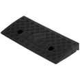 thumbnail image 3 of Threshold Ramp, Sturdy Lightweight Driveway Ramp Plastic Abrasion Resistant  For Home Entrances For Home Garages For Curbs For Loading Docks Black, 3 of 8