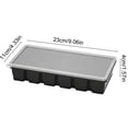 thumbnail image 3 of Food Grade Silicone Ice Cube Molds with Lid - Large Ice Cube Tray for Freezer Flexible Reusable Ice Cube Maker Non-Stick Easy Release, JKODE, 3 of 6