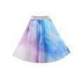 thumbnail image 2 of Jupe Plissée Multicolore Dégradé Arc-en-Ciel Unicorn pour Filles 8 Ans, 2 of 6